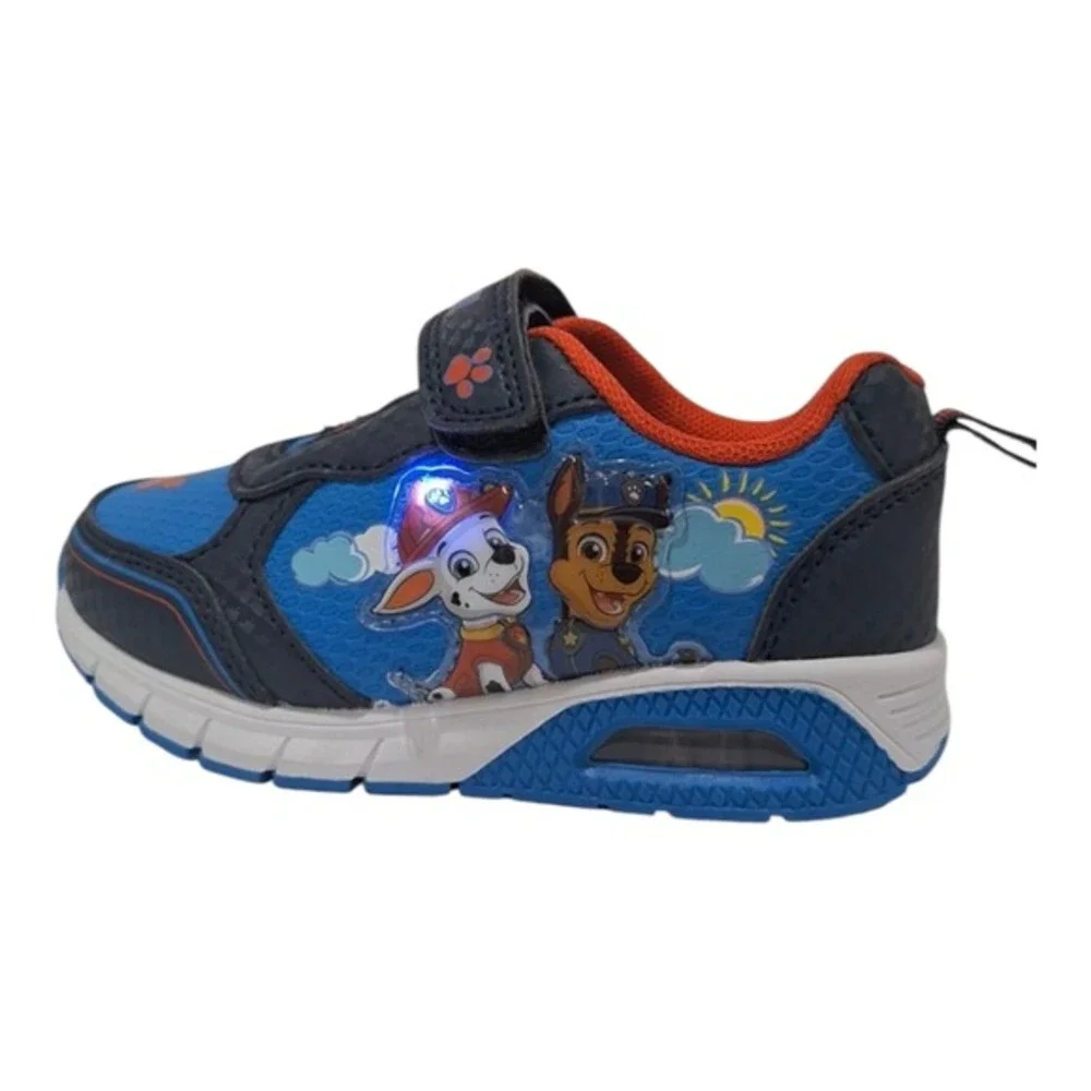 New Paw Patrol Toddler Boys' Slip-On Sneakers, Size 7  (16 cms) Color Blue New‎